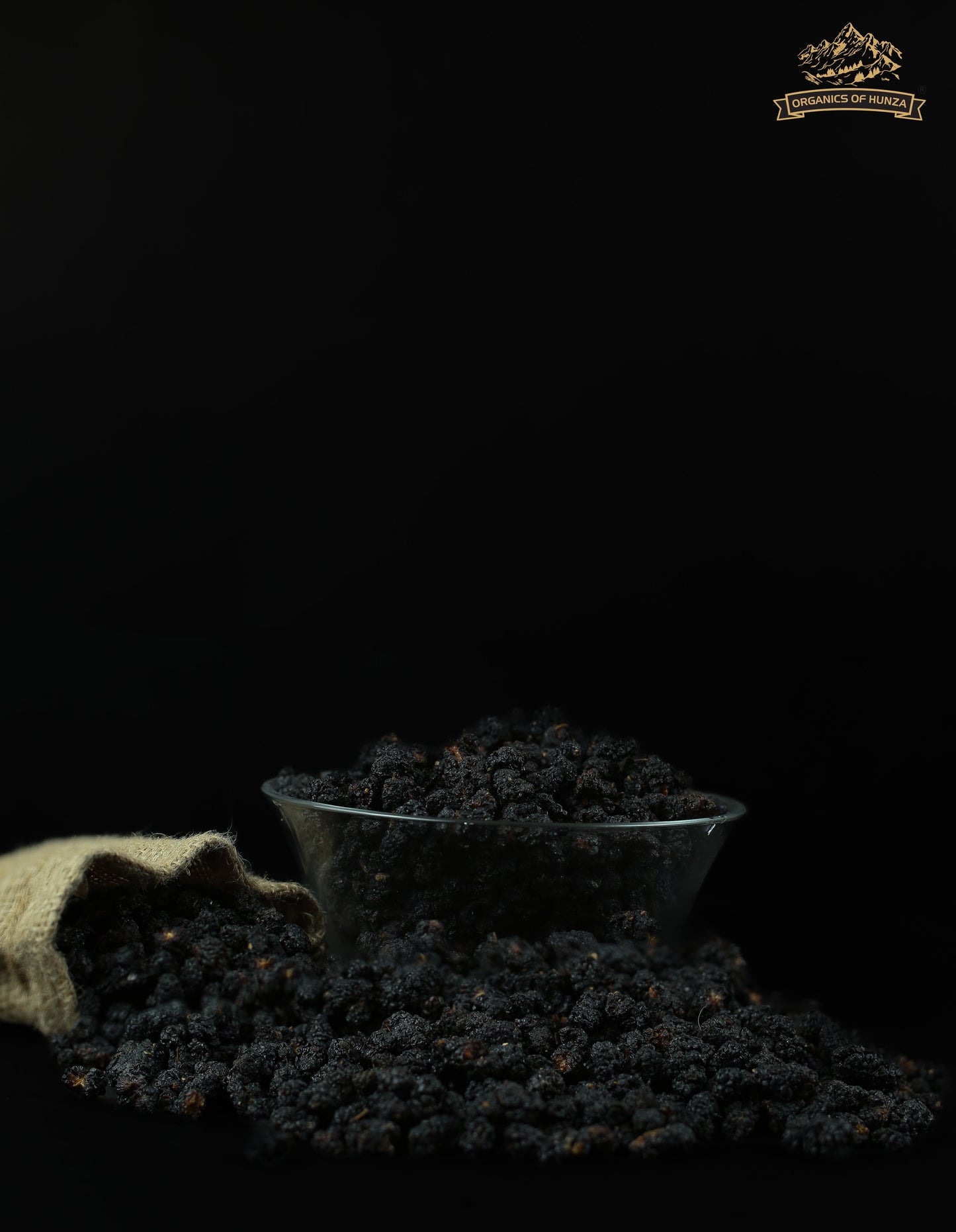 Black Dried Mulberries – Superfood from the Highlands of Hunza