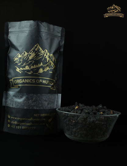 Black Dried Mulberries – Superfood from the Highlands of Hunza