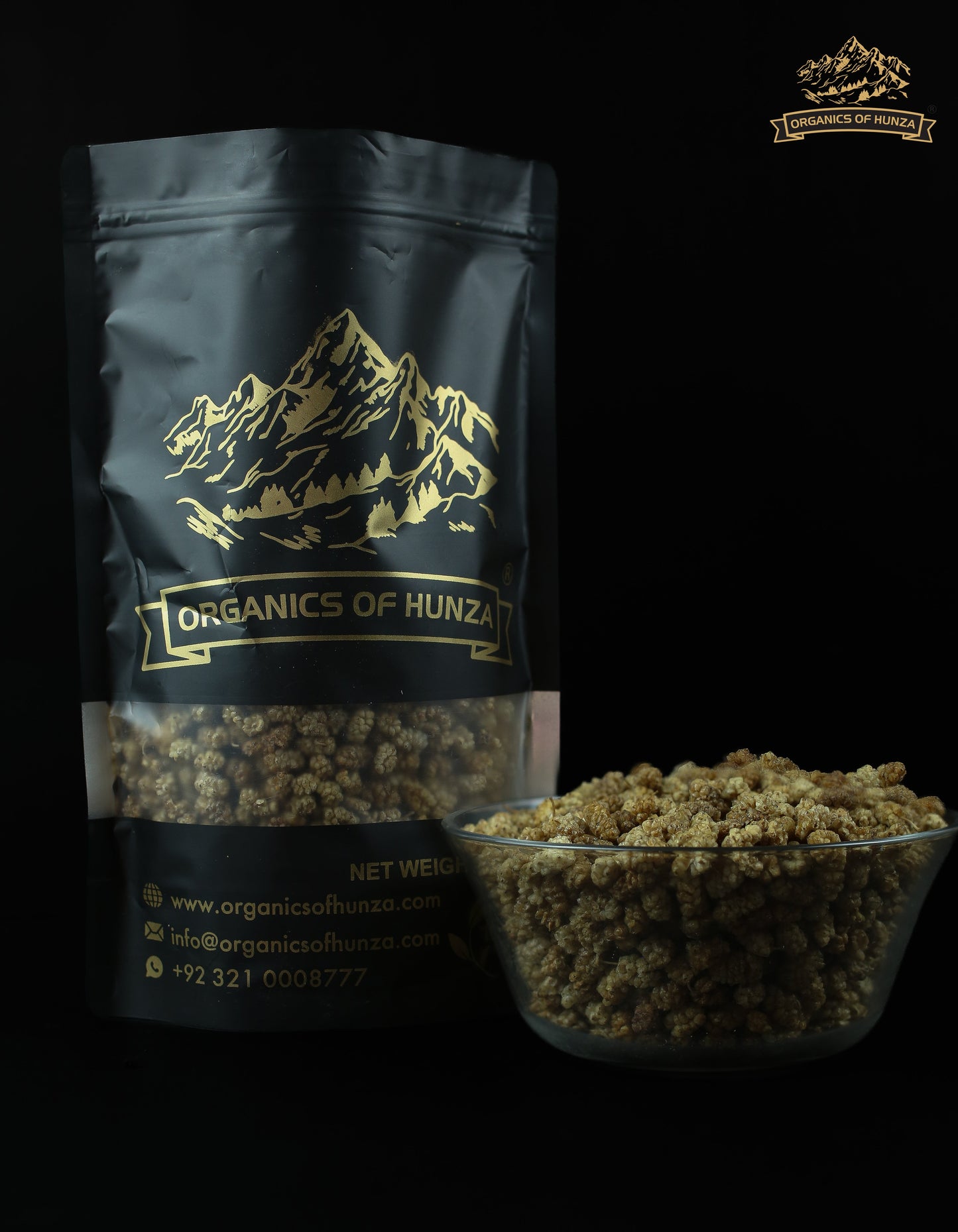 White Dried Mulberries – Naturally Sweet Gems from Hunza